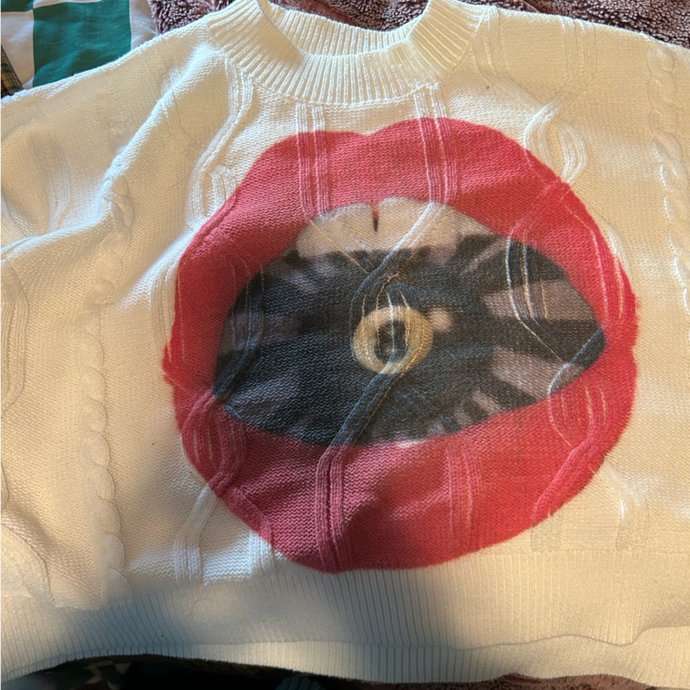 Dressed in Lala mouth sweater
